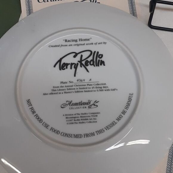 3 pc bundle of Terry Redlin plates - Picture 3 of 10